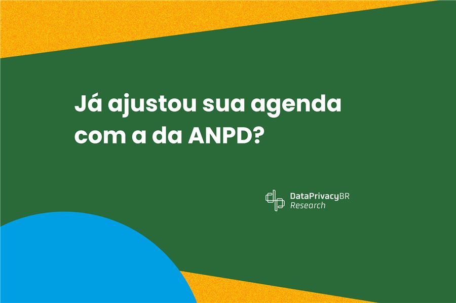 Agenda de fiscalização da ANPD